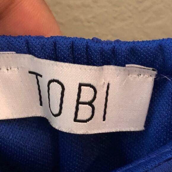 Tobi Blue Feeling Cami Shift Dress Size Small - Picture 6 of 8